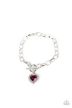 Load image into Gallery viewer, Till DAZZLE Do Us Part - Pink  Paparazzi Bracelet
