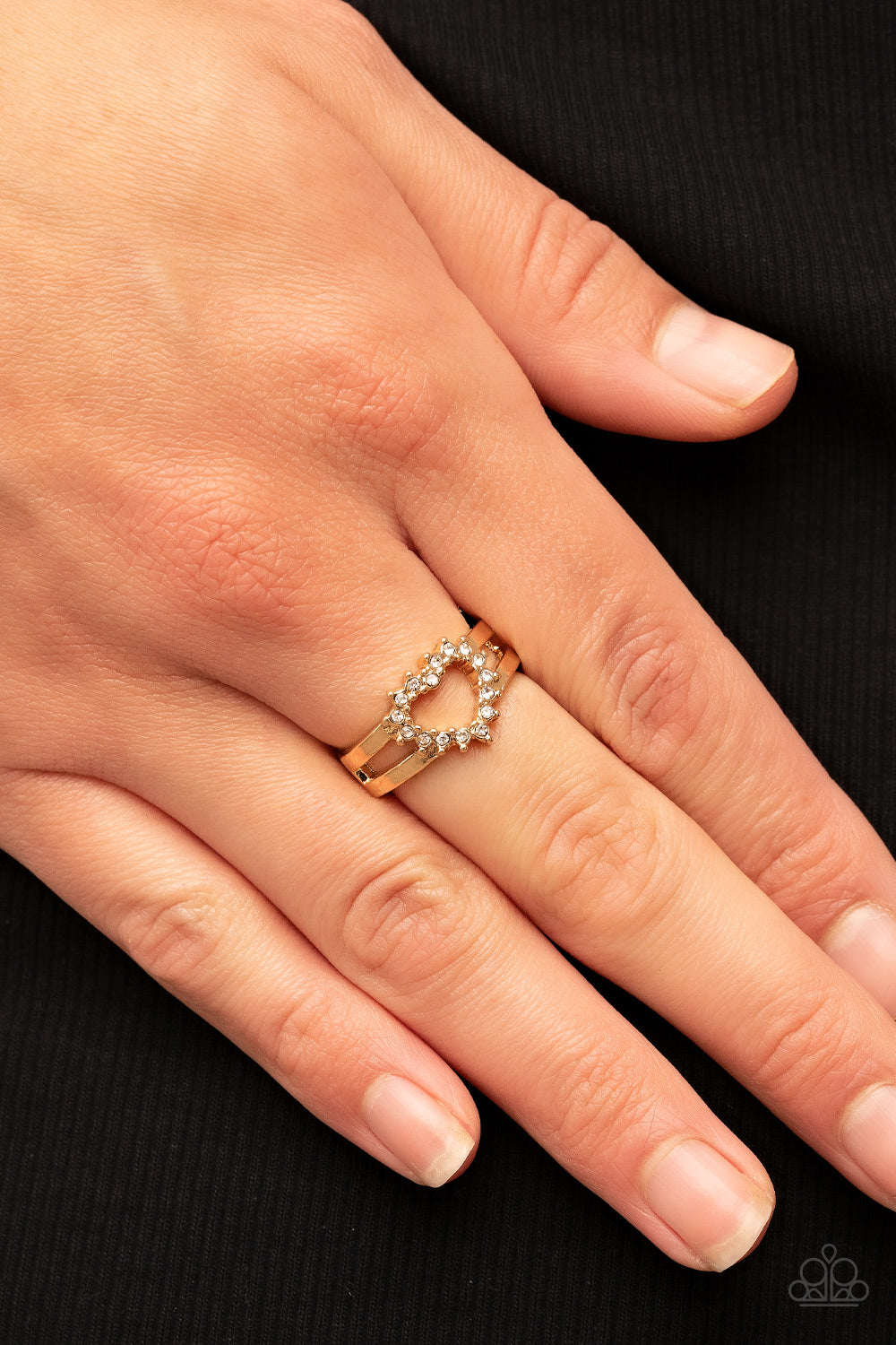 First Kisses - Gold Paparazzi Rings