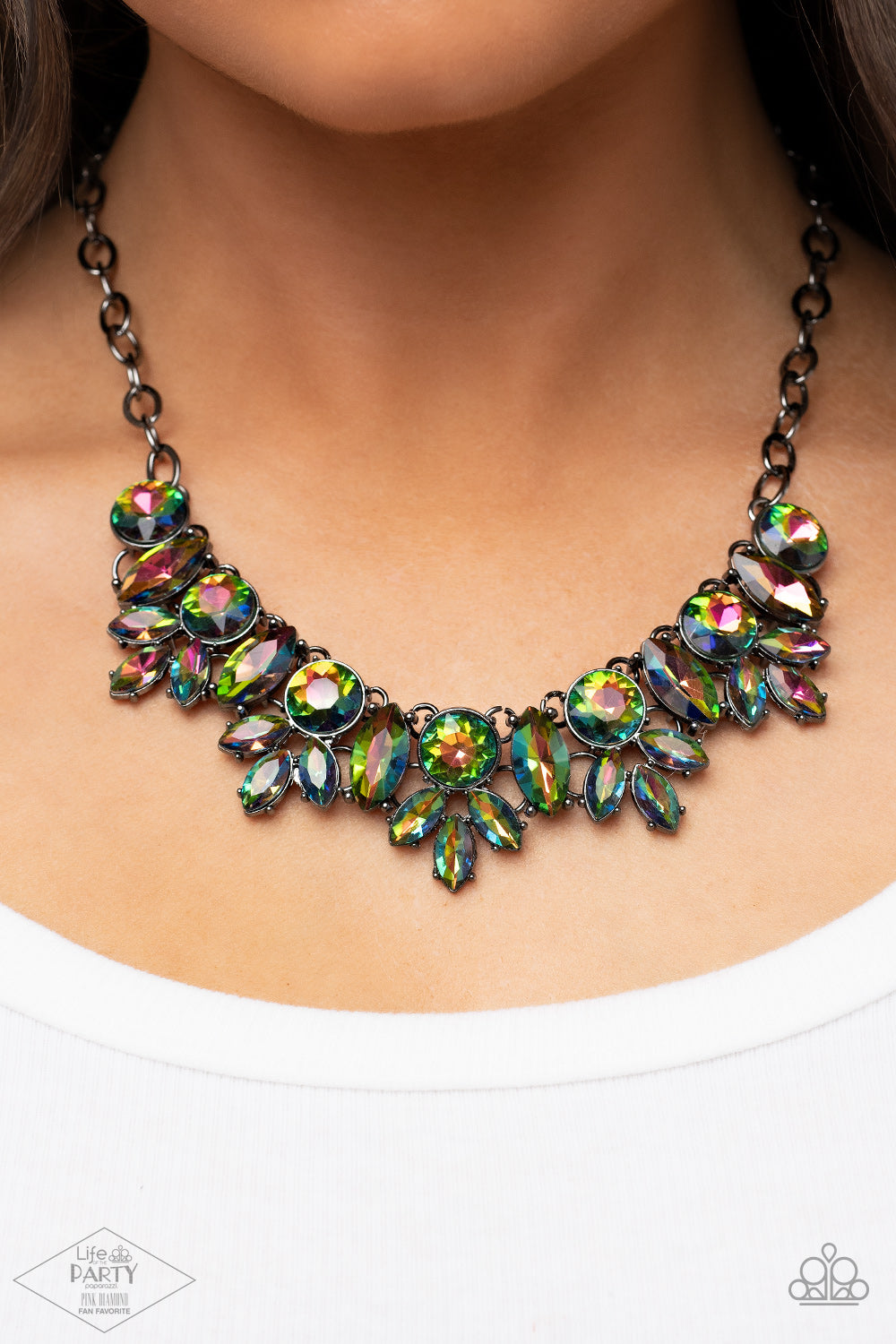 Combustible Charisma - Multi Necklace Paparazzi Accessories