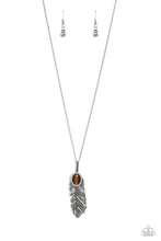 Load image into Gallery viewer, Pure QUILL-Power - Brown Paparazzi Necklace
