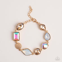 Load image into Gallery viewer, Jewelry Box Bauble - Gold Paparazzi Bracelet

