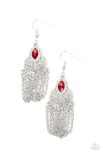 Load image into Gallery viewer, Pressed for CHIME - Red Paparazzi Earrings
