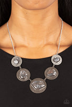 Load image into Gallery viewer, Raw Charisma - Silver Necklace Paparazzi Accessories
