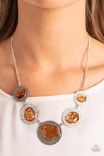 Load image into Gallery viewer, Raw Charisma - Orange Necklace  Paparazzi Accessories
