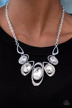 Load image into Gallery viewer, Hypnotic Twinkle - White Paparazzi Necklace Life of the Party
