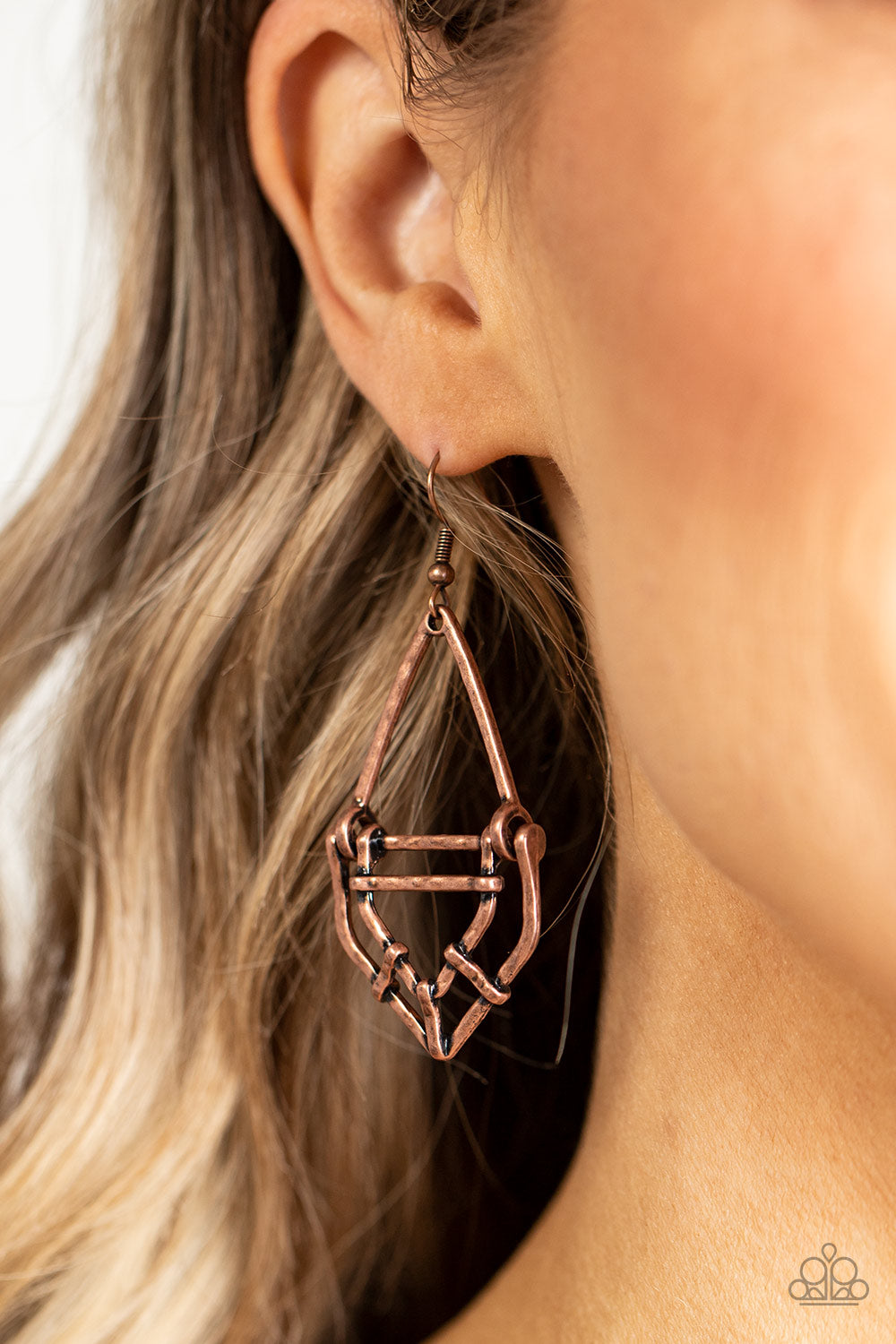 Artisan Apparatus - Copper Paparazzi Earrings