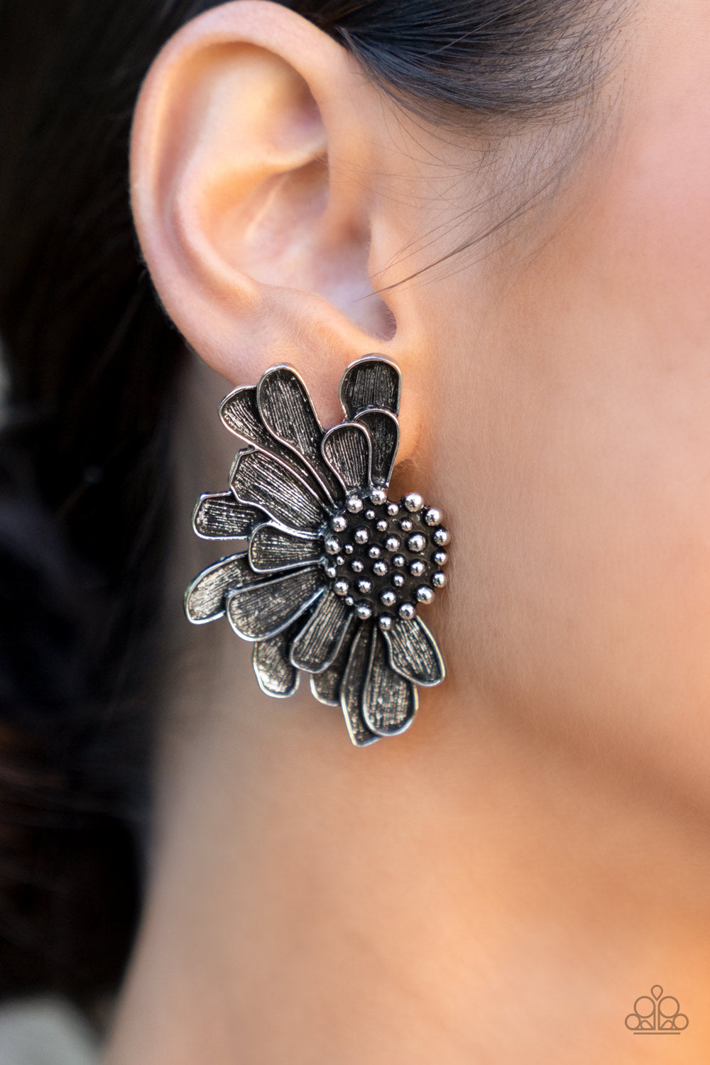 Life of the Party Farmstead Meadow - Silver Earrings