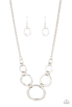 Load image into Gallery viewer, Short Circuit - Silver Paparazzi Necklace
