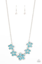 Load image into Gallery viewer, Garden Daydream - Blue Paparazzi Necklace
