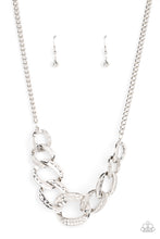 Load image into Gallery viewer, Bombshell Bling - White Paparazzi 💖Necklace
