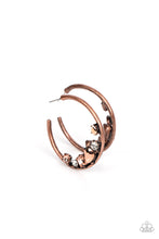 Load image into Gallery viewer, Paparazzi Attractive Allure - Copper Earrings
