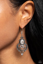 Load image into Gallery viewer, Castle Chateau - White Earrings9
