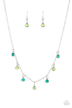 Load image into Gallery viewer, Paparazzi Carefree Charmer - Green💖Necklace
