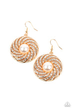Load image into Gallery viewer, Vintage Vortex - Gold Earrings

