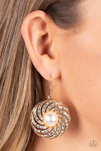 Load image into Gallery viewer, Vintage Vortex - Gold Earrings
