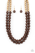 Load image into Gallery viewer, Greco Getaway - Brown Paparazzi Necklace
