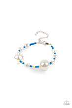 Load image into Gallery viewer, Contemporary Coastline - Blue Paparazzi Bracelet
