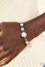 Load image into Gallery viewer, Contemporary Coastline - Blue Paparazzi Bracelet
