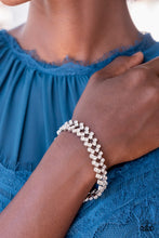 Load image into Gallery viewer, Seize the Sizzle - White Paparazzi Bracelet

