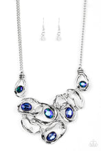 Load image into Gallery viewer, Warp Speed - Blue Necklace Paparazzi Accessories
