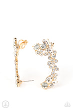 Load image into Gallery viewer, Astronomical Allure - Gold Paparazzi Earrings
