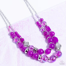 Load image into Gallery viewer, Mere Magic - Purple Paparazzi Necklace
