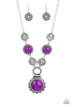 Load image into Gallery viewer, Poppy Persuasion - Purple Paparazzi Necklace
