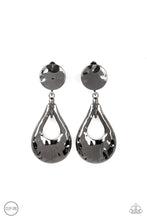 Load image into Gallery viewer, Metallic Magic - Black Paparazzi Earrings
