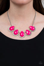Load image into Gallery viewer, Ethereal Exaggerations - Pink Necklace

