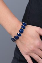 Load image into Gallery viewer, Whimsical Glow - Blue Paparazzi Bracelet
