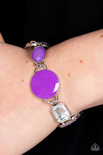 Load image into Gallery viewer, Dreamscape Dazzle - Purple Paparazzi Bracelet
