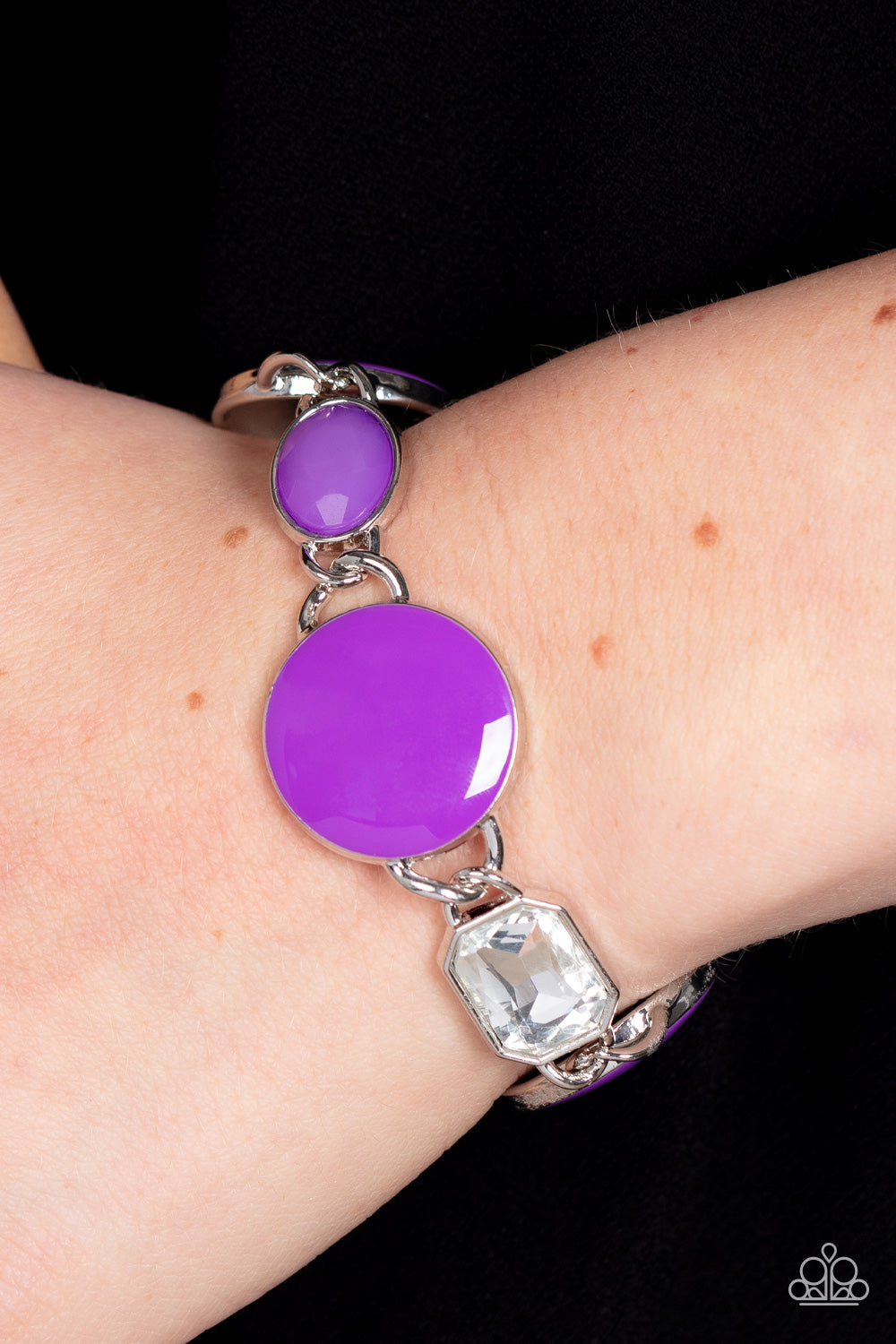 Dreamscape Dazzle - Purple Paparazzi Bracelet
