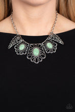 Load image into Gallery viewer, Glimmering Groves - Green Paparazzi Necklace
