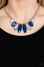 Load image into Gallery viewer, Crystallized Couture - Blue Paparazzi Necklace
