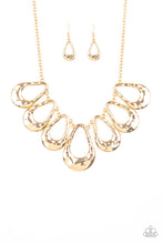 Load image into Gallery viewer, Teardrop Envy - Gold Necklace Paparazzi
