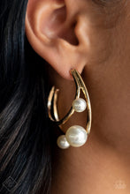 Load image into Gallery viewer, Metro Pier - Gold Paparazzi Earrings
