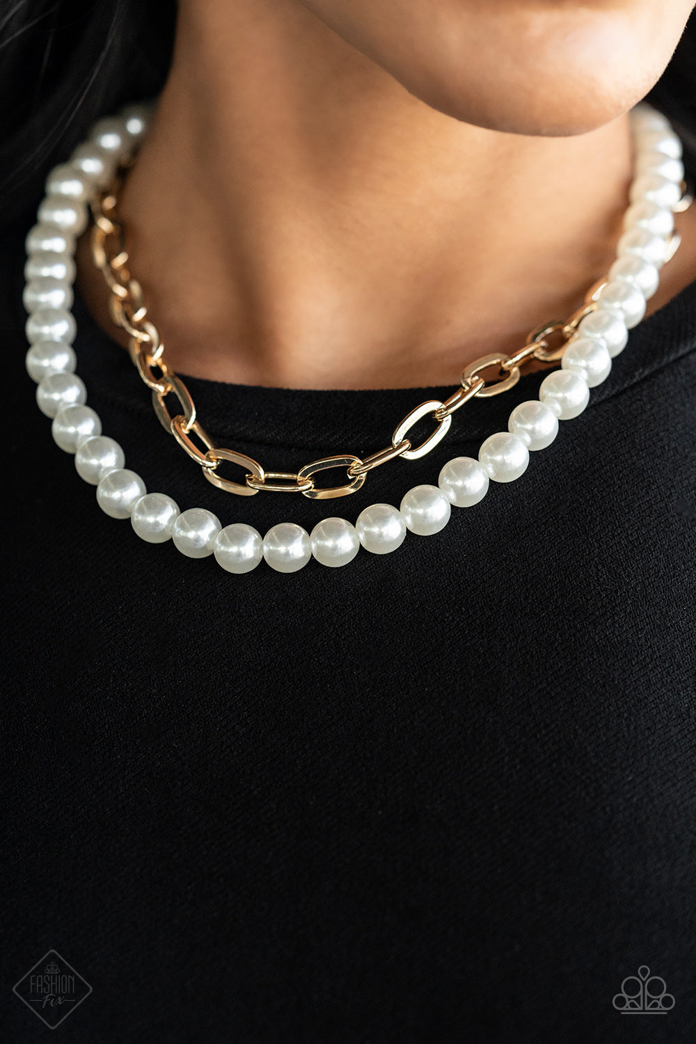Suburban Yacht Club - Gold Paparazzi Necklace