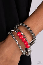 Load image into Gallery viewer, Wildland Wanderer - Red Paparazzi Bracelet
