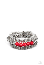 Load image into Gallery viewer, Wildland Wanderer - Red Paparazzi Bracelet
