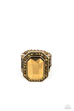 Load image into Gallery viewer, A Royal Welcome - Brass Paparazzi Ring
