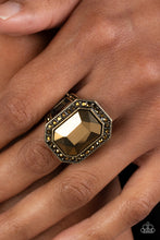 Load image into Gallery viewer, A Royal Welcome - Brass Paparazzi Ring
