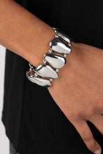 Load image into Gallery viewer, Classy Cave - Silver Paparazzi Bracelet
