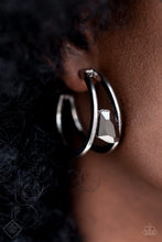 Load image into Gallery viewer, Unrefined Reverie - Silver Paparazzi Earrings
