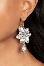 Load image into Gallery viewer, Radiant Retrospection - White Earrings
