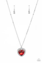 Load image into Gallery viewer, Sweethearts Stroll - Red Paparazzi Necklace
