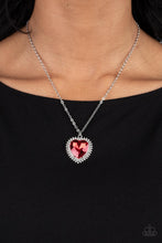 Load image into Gallery viewer, Sweethearts Stroll - Red Paparazzi Necklace
