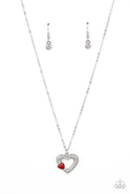 Load image into Gallery viewer, Bedazzled Bliss - Red Paparazzi Necklace
