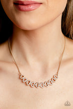 Load image into Gallery viewer, Sparkly Suitor - Gold Paparazzi Necklace
