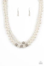 Load image into Gallery viewer, Brilliant Ballerina - White Paparazzi Necklace
