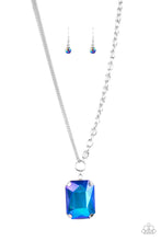 Load image into Gallery viewer, Instant Intimidation - Blue Paparazzi Necklace
